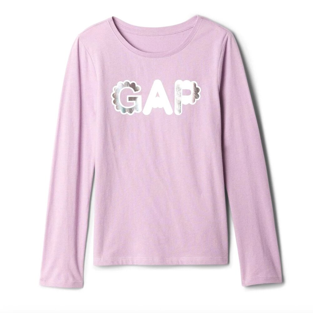Gap Kids Graphic T-Shirt Lavender Mist Size XXL (14-16) NWT